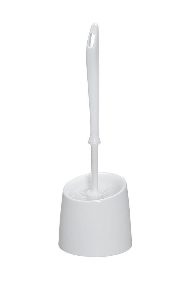 Brosse WC Economic blanc  plastique