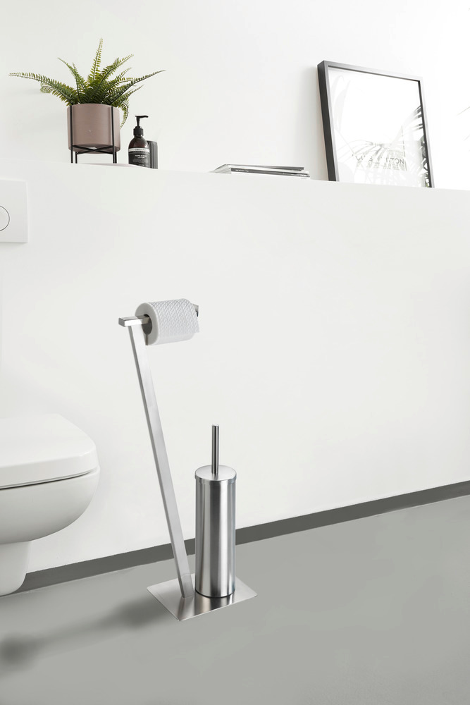 Combiné WC Lirio en acier inox mat  inoxydable