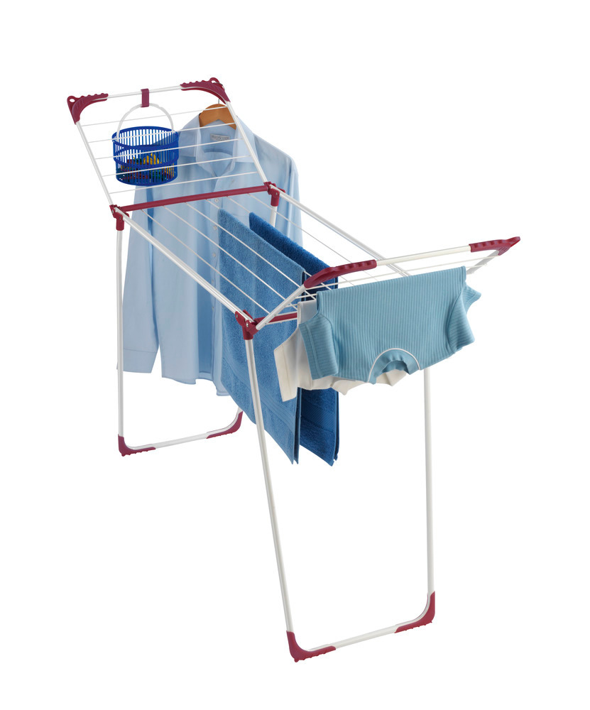 Etendoir linge, séchoir à linge pliable, Summer Dry, longueur d'étendoir 13m  13 m de longueur sèche