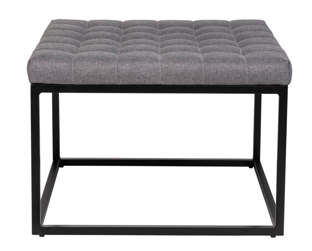 Tabouret avec coussin Amandola  59 x 45,5 x 59 cm, charge maximale 120 kg