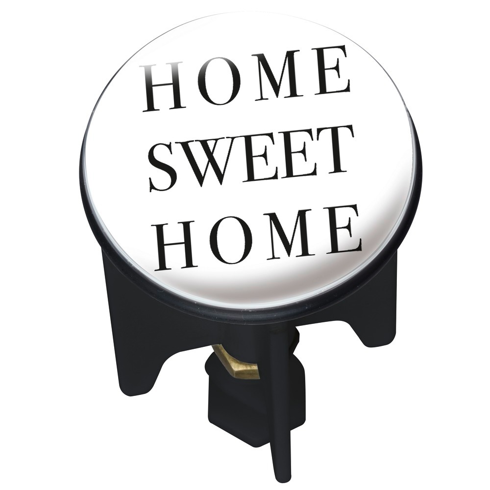 Bouchon d'évier Pluggy® Home sweet Home  pour tous les écoulements courants dans le commerce