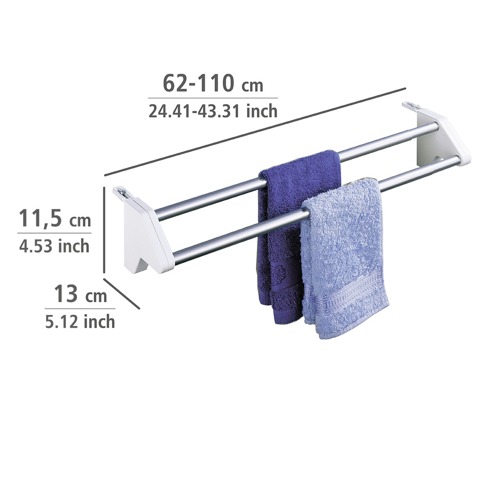 Sèche-linge pour radiateur Twin  extensible