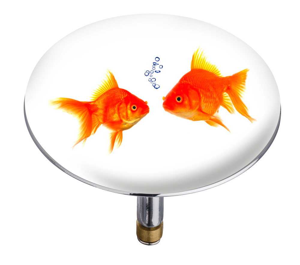 Bouchon de baignoire Pluggy Fishes  bouchon de lavabo