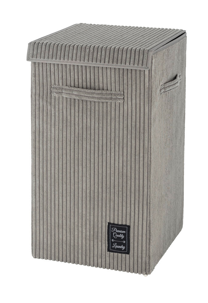 Panier à linge Cora gris  corbeille à linge, 63 l