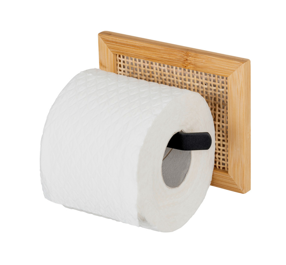 Distributeur de papier toilette  En bambou et en rotin