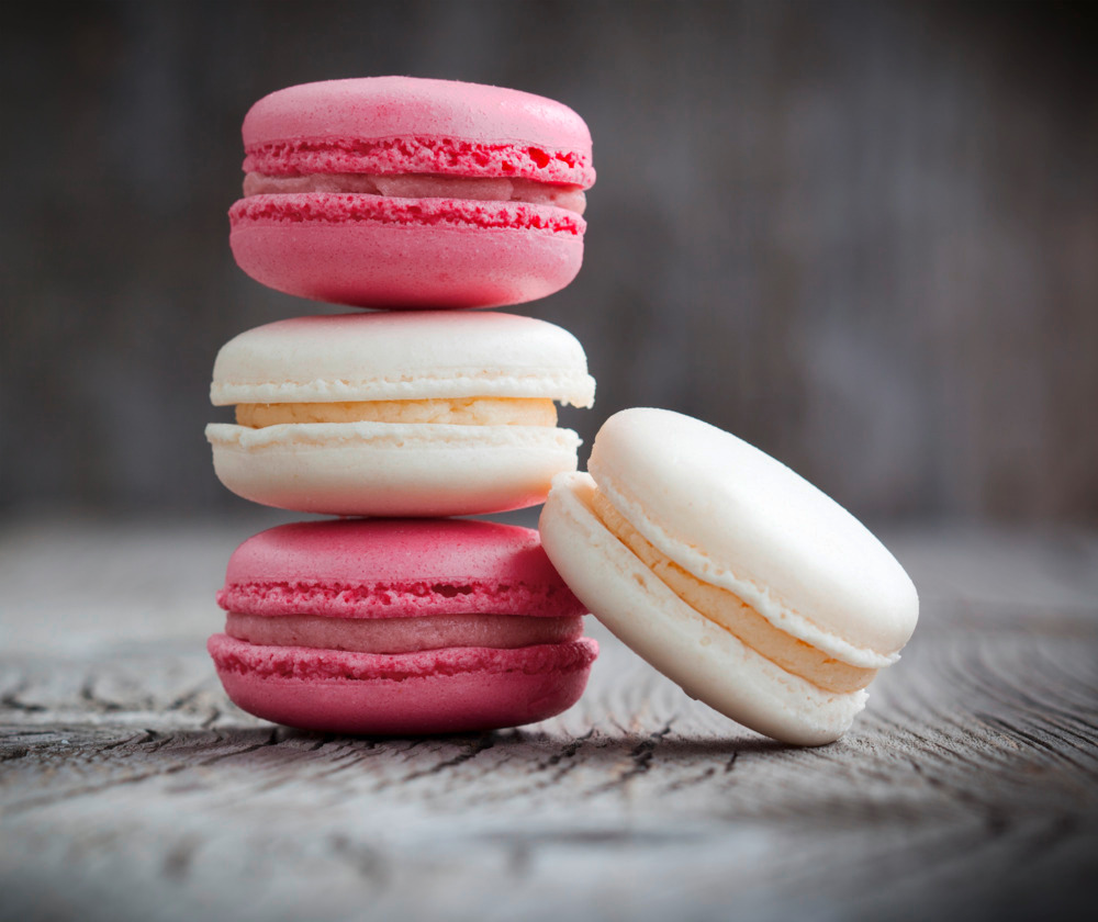 Fond de hotte, crédence cuisine verre "Macarons", 60x50 cm  60 x 50 cm