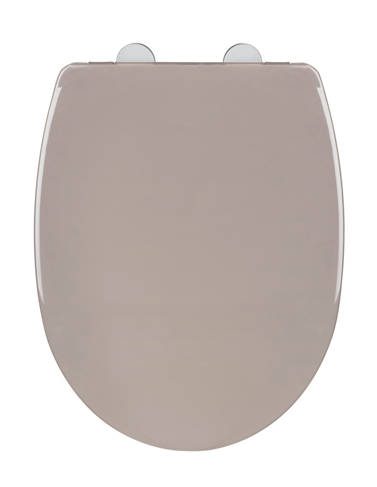 Abattant WC Tilos Taupe  en thermoplastique