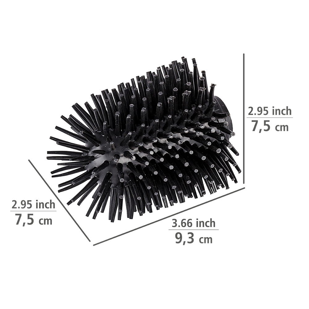 Brosse de rechange en silicone  Ø 7,5 cm