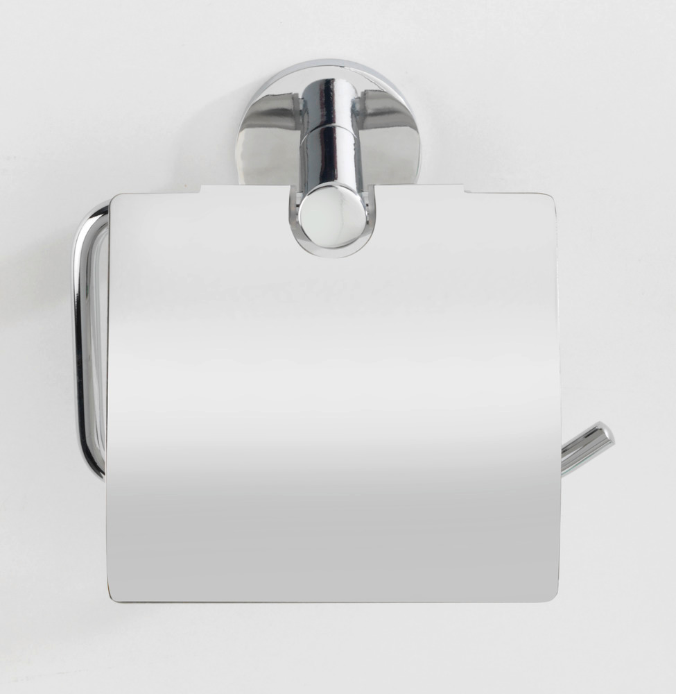 UV-Loc® Porte papier toilette avec abattant Isera  Fixation sans percer grâce à un système adhésif innovant