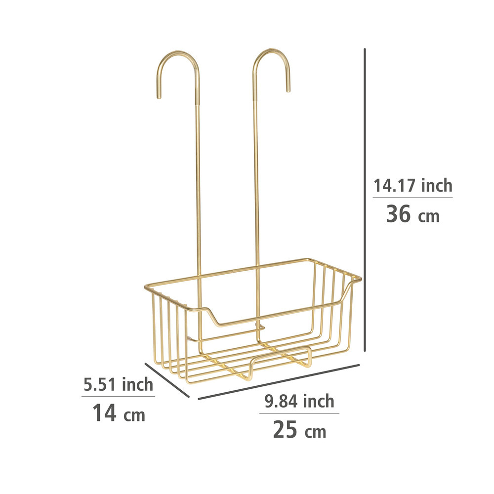 Caddy de douche thermostatique Milo Gold  Acier inoxydable