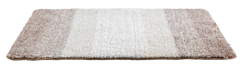 Tapis de bain Luso beige  microfibre, 60 x 90 cm