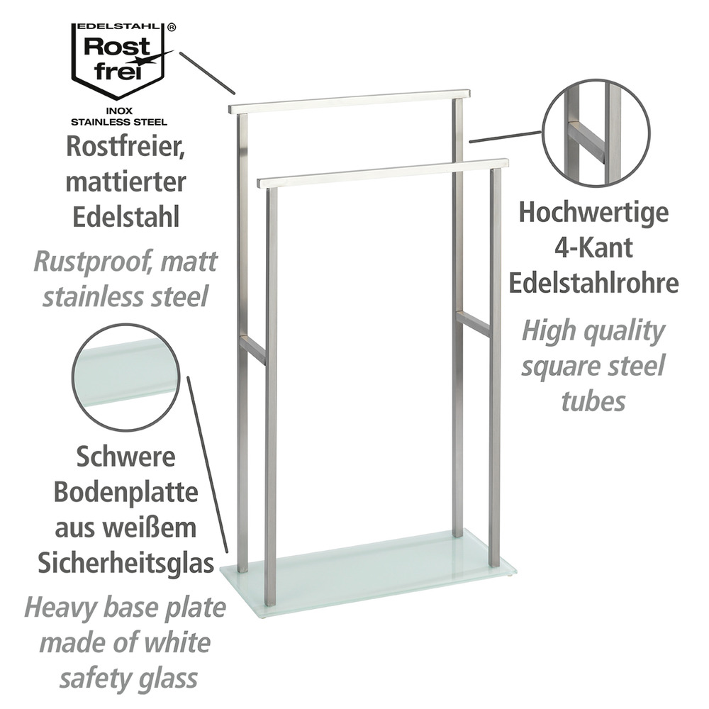 Porte-serviettes Debar  Porte-serviettes, inoxydable