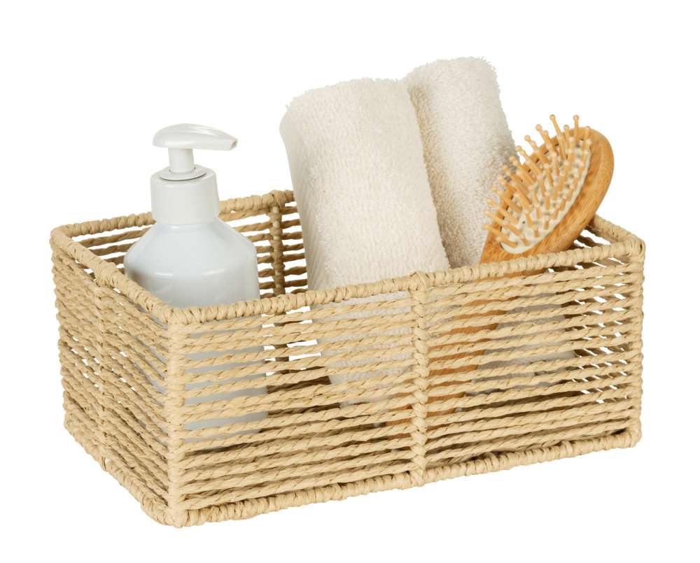 Corbeille de bain Meria S  structure en acier enveloppée de cellulose