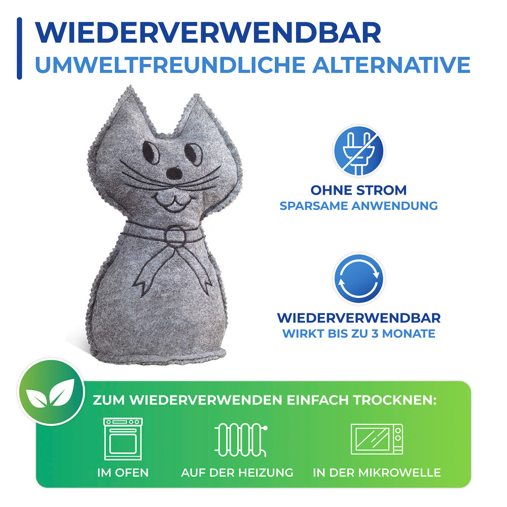 Sachet anti-humidité Chat  déshumidificateur 