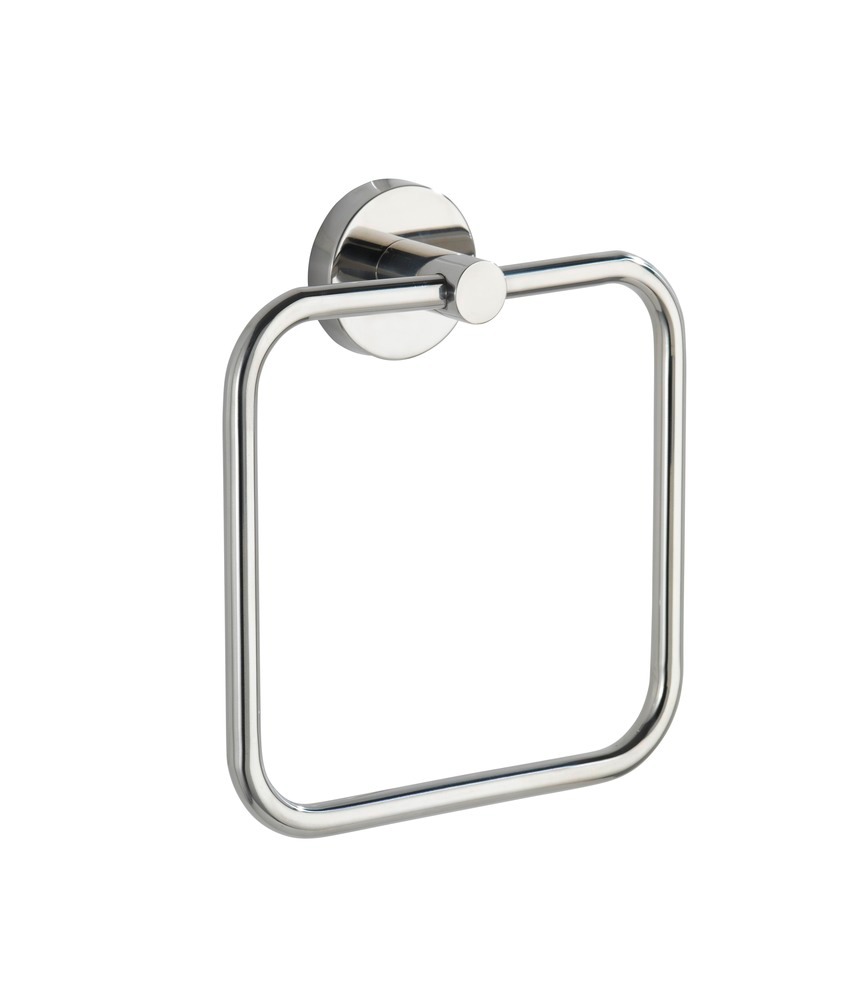 Anneau porte-serviettes Bosio Shine  Acier inox, brillant