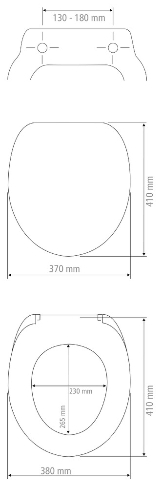 Abattant WC Prima Jaune Moutarde Mat  MDF, certifié FSC