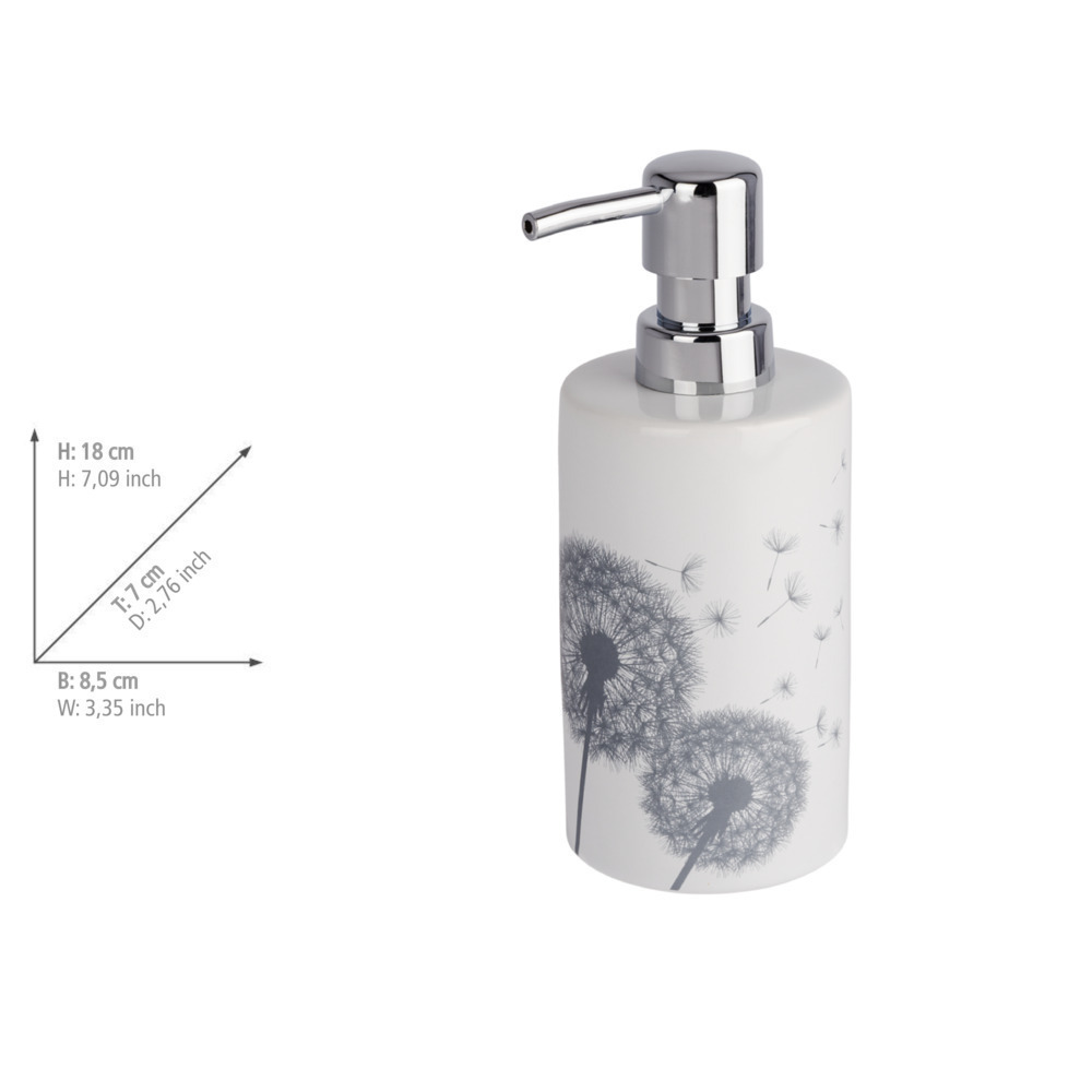 Distributeur de savon Astera  céramique, 360 ml