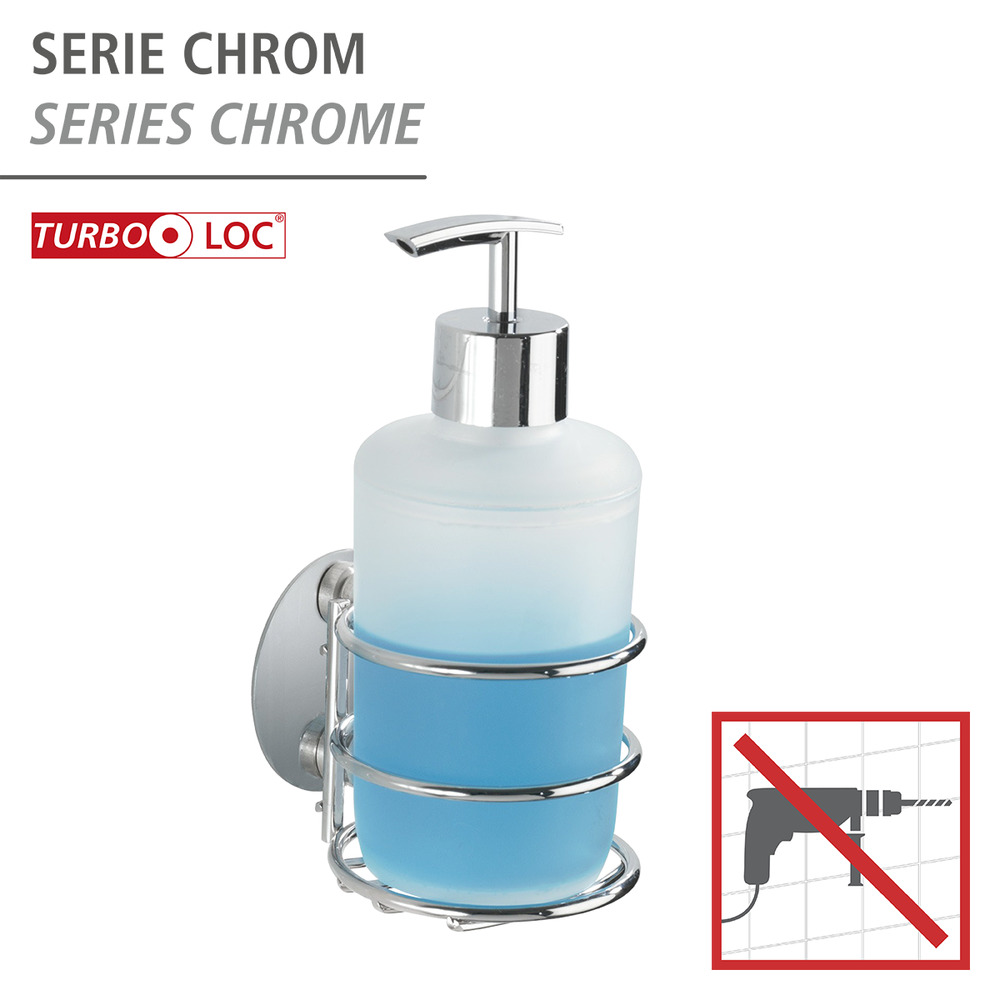 Turbo-Loc® distributeur de savon  fixer sans percer