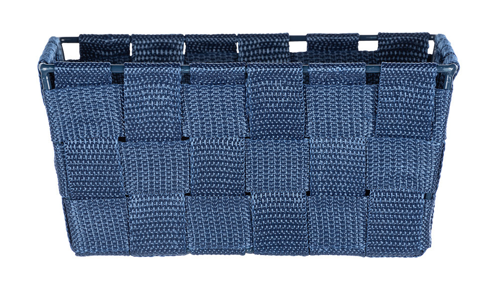 Panier de rangement Adria Mini long bleu foncé  rectangulaire