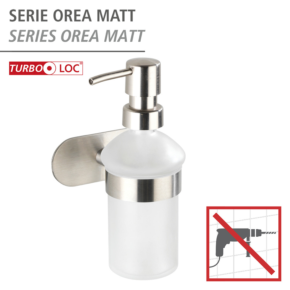 Turbo-Loc® Distributeur de savon Orea Mat  fixer sans percer