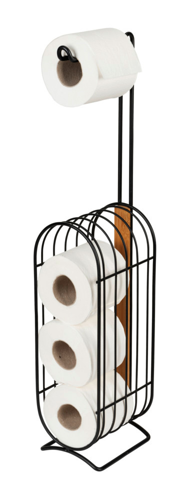 Distributeur de papier toilette sur pied Brendola  avec porte-rouleau de rechange