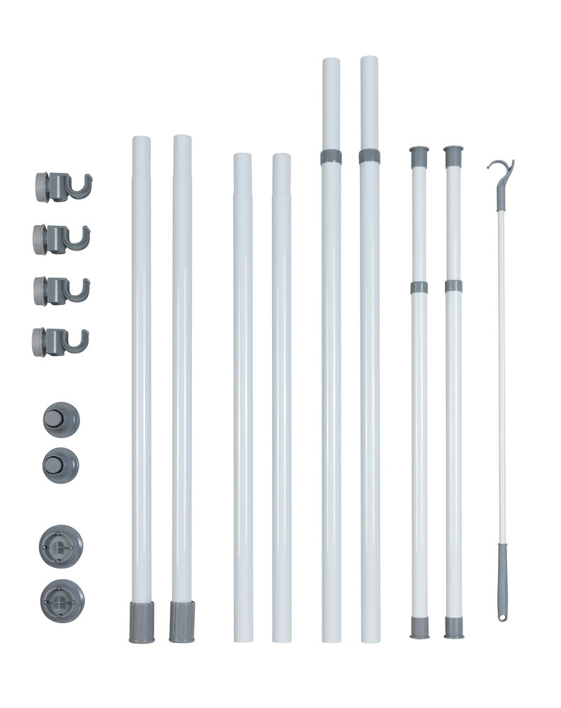 Système de penderie télescopique Hercules Basic  système de rangement réglable