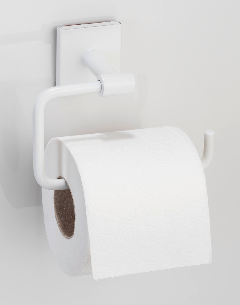 Distributeur de papier toilette Turbo-Loc® Ovaro Blanc mat  en acier inoxydable