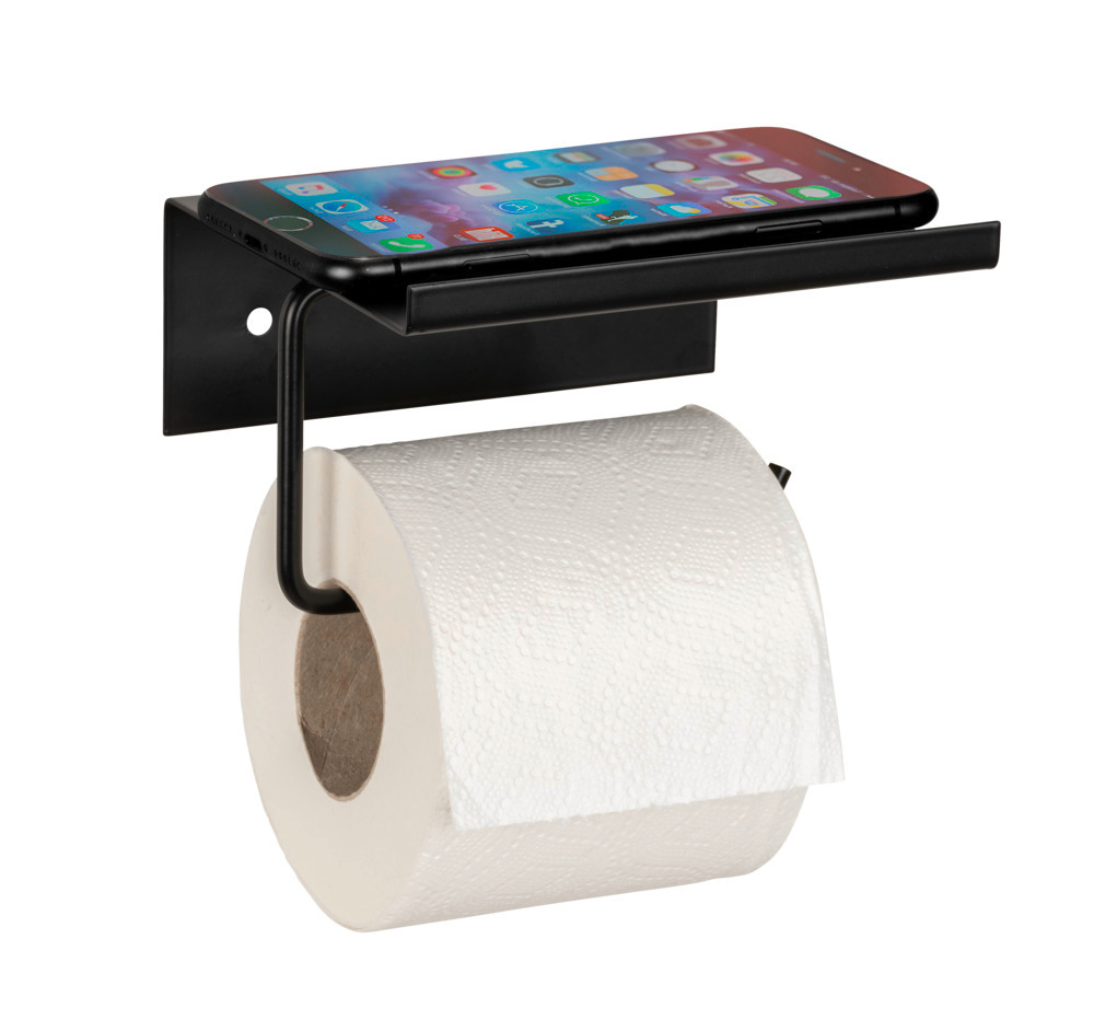 Distributeur de papier toilette Desulo Noir  avec tablette