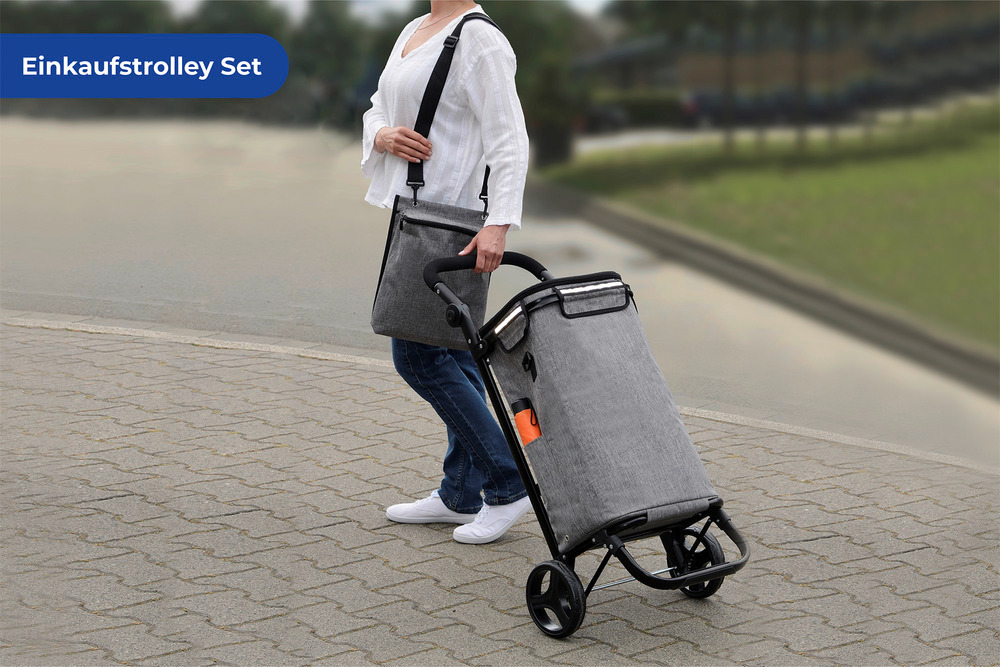 Chariot de courses Thermo & Comfort multi-usage  Trolley avec poche intérieure amovible