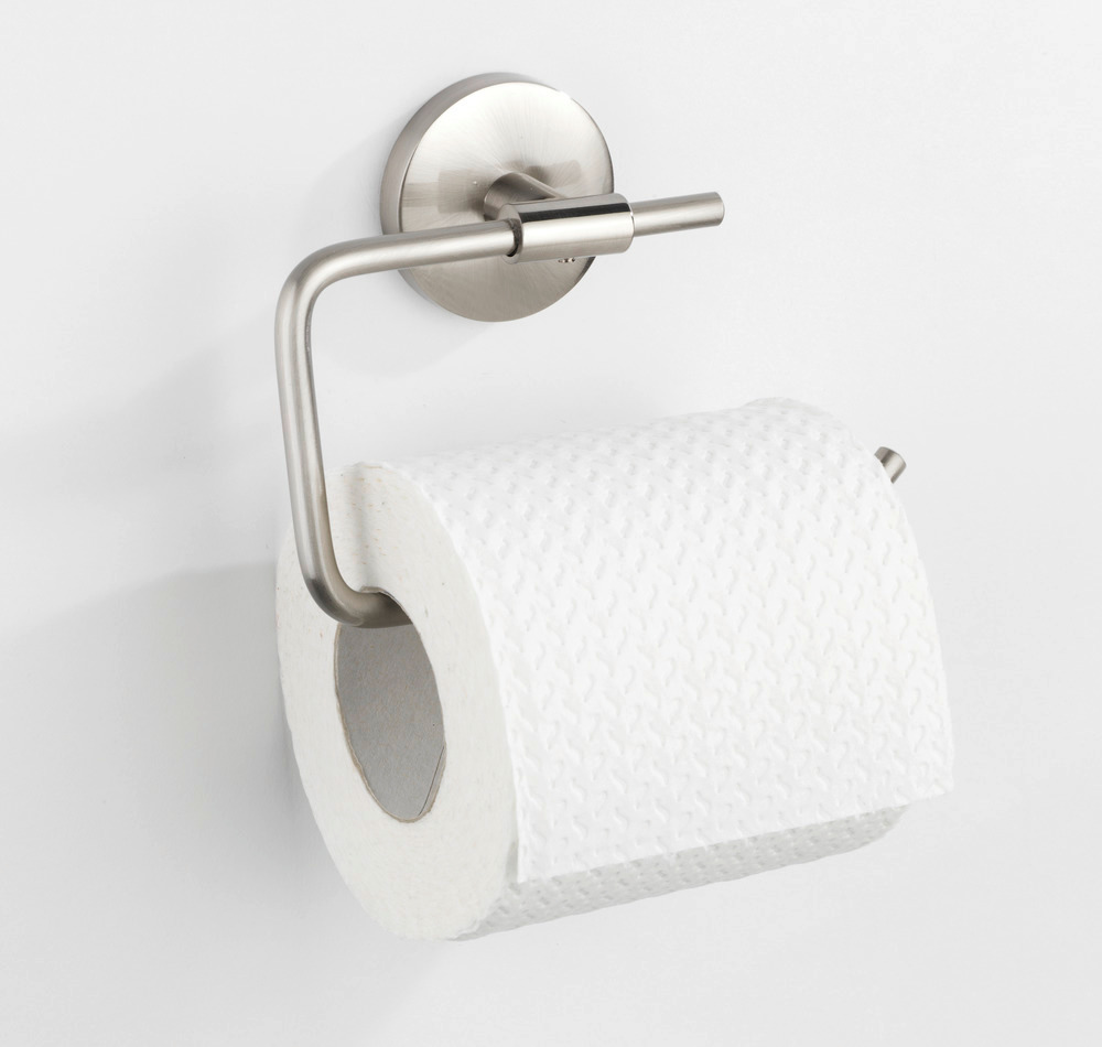 Dérouleur de papier WC sans couvercle Cuba mat  inoxidable