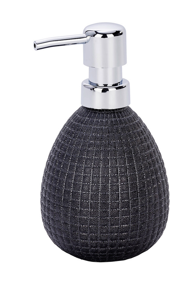 Distributeur de savon Polaris Jet anthracite  céramique, 390 ml