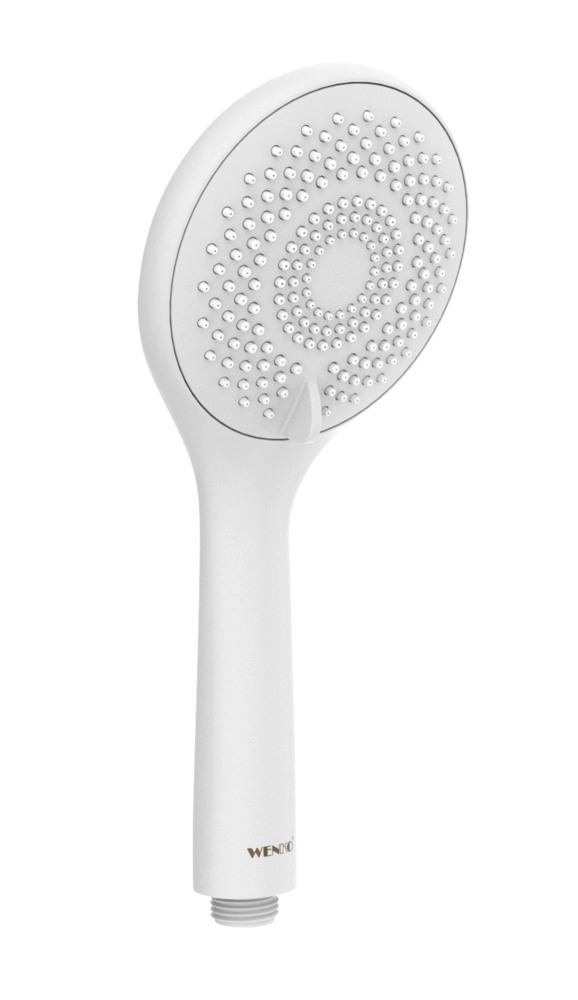 Set de douche Watersaving Blanc  Longueur de la barre : 70 cm