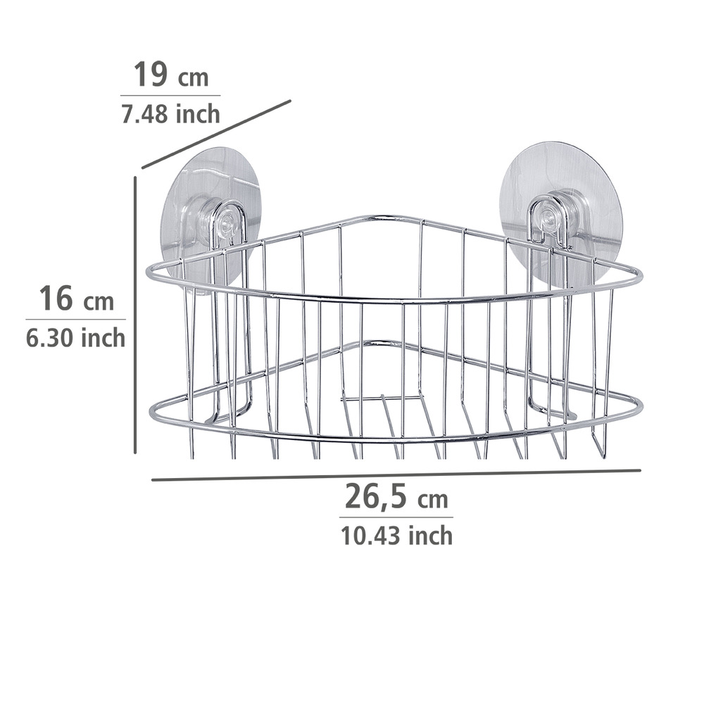 Static-Loc® étagère d'angle profonde Osimo  fixer sans percer