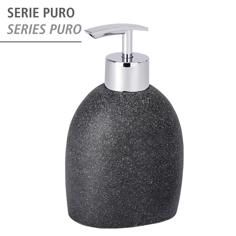 Distributeur de savon Puro anthracite  295 ml