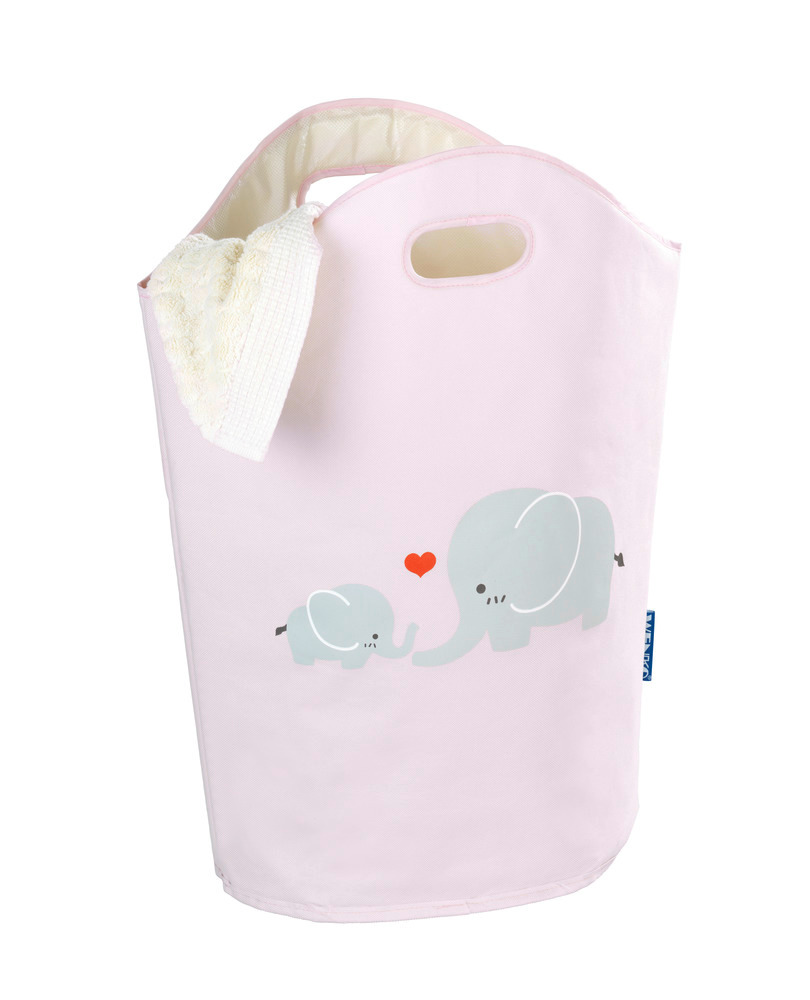 Panier à linge Kids Elli  Corbeille à linge, 24 l, rose