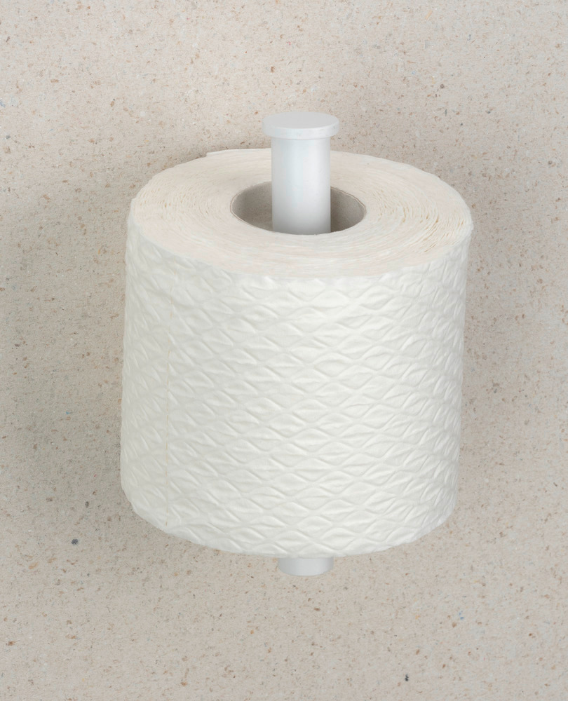 Turbo-Loc® Distributeur de papier toilette Orea White matt  en acier inoxydable