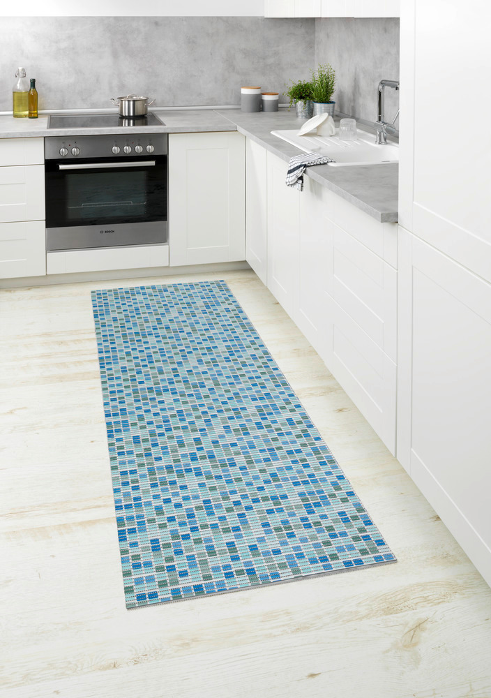 Tapis de bain en mousse, 65x200 cm, Mosaic  