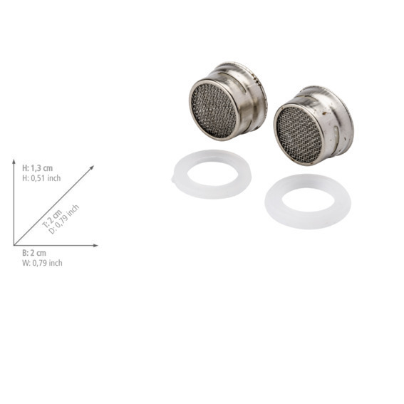 Inserts d'aérateur  M22 x 1mm / M24 x 1mm