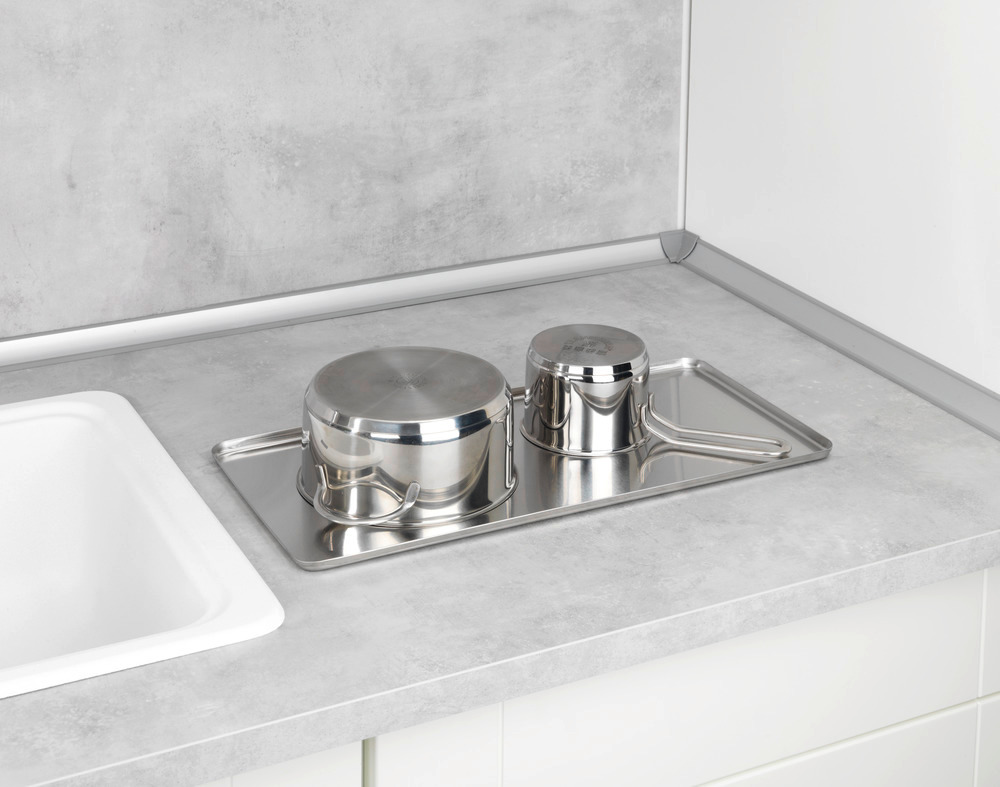 Égouttoir pour vaisselle Exclusif Duo  acier inox