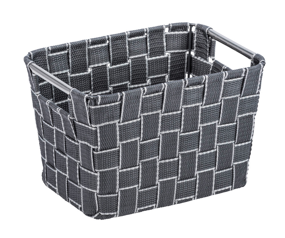 Panier de rangement Fedra M anthracite  