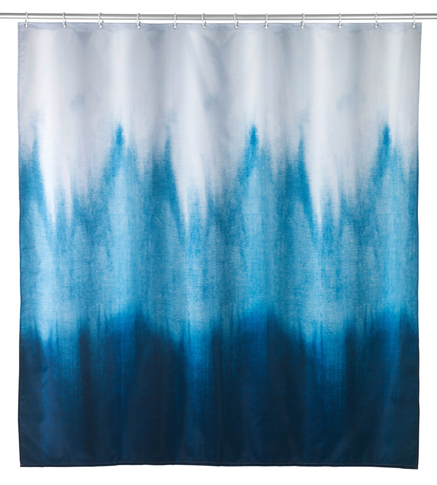 Rideau de douche Alara  180 x 200 cm, textile (100 % polyester recyclé)