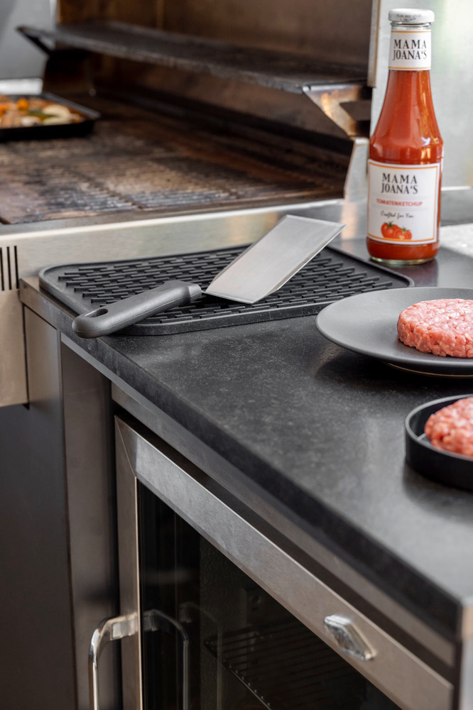 Spatule Plancha Barbecue  en acier inoxydable résistant à la rouille