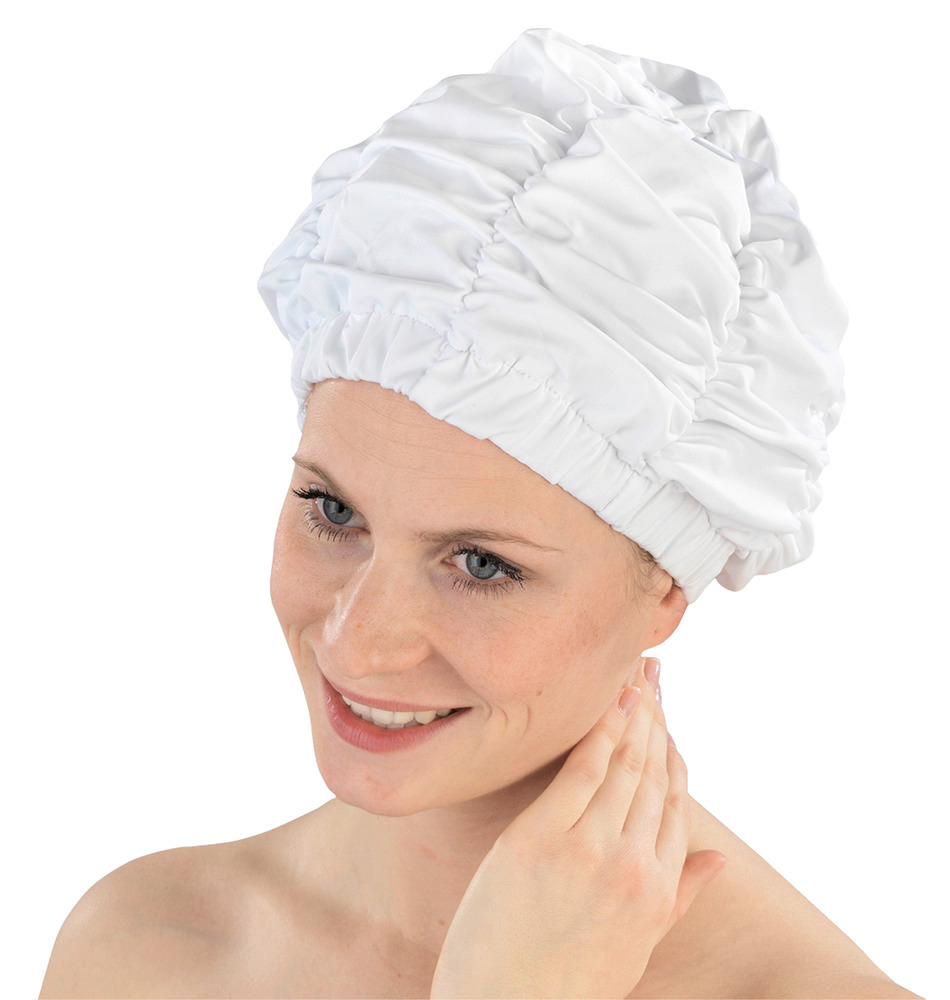 Bonnet de douche Lisa  avec ceinture élastique