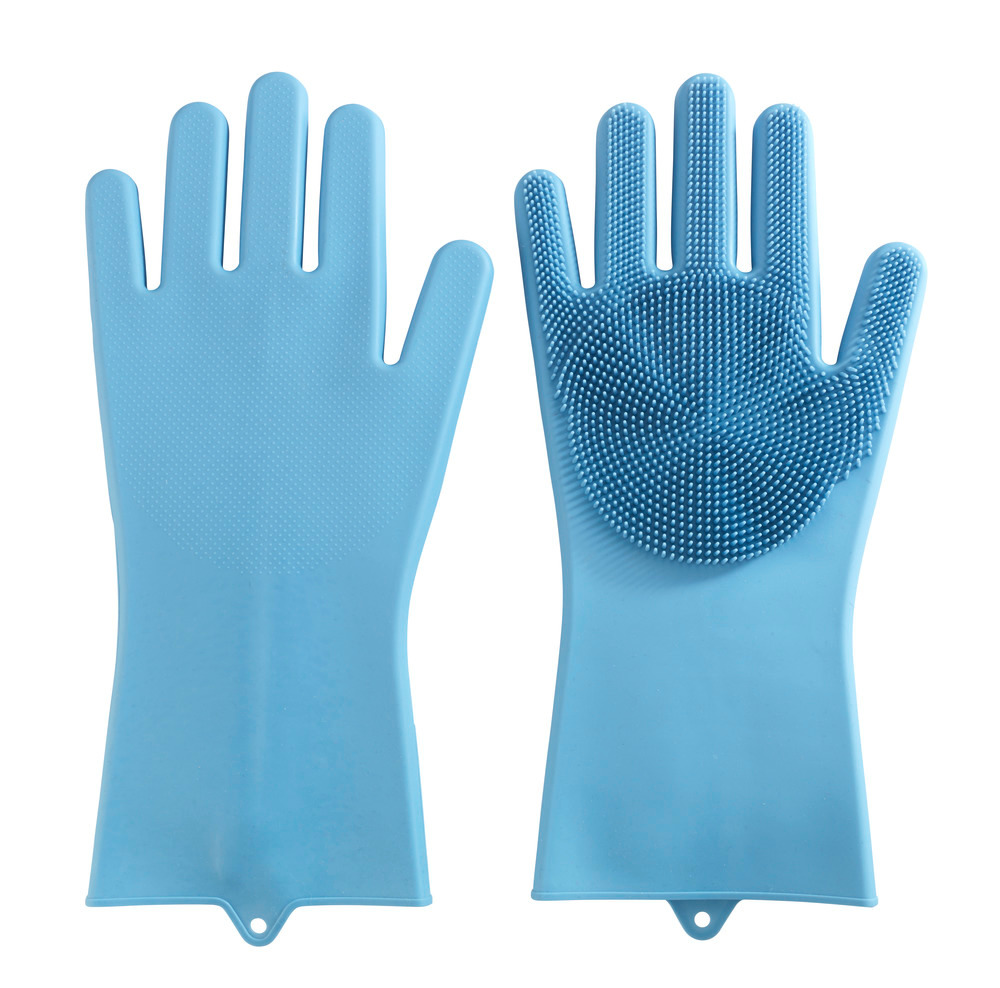 Gants de nettoyage en silicone Rena  passe au lave-vaisselle