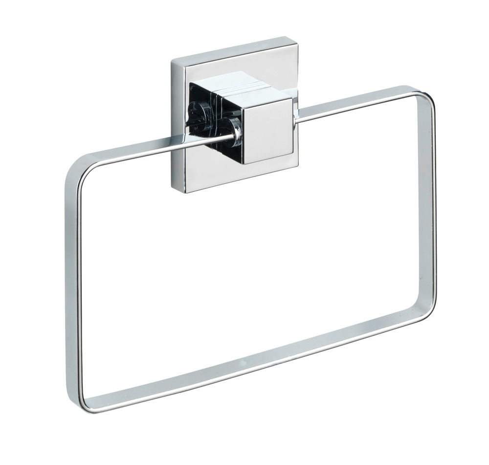 Vacuum-Loc® anneau porte-serviettes en acier inox Quadro  fixer sans percer