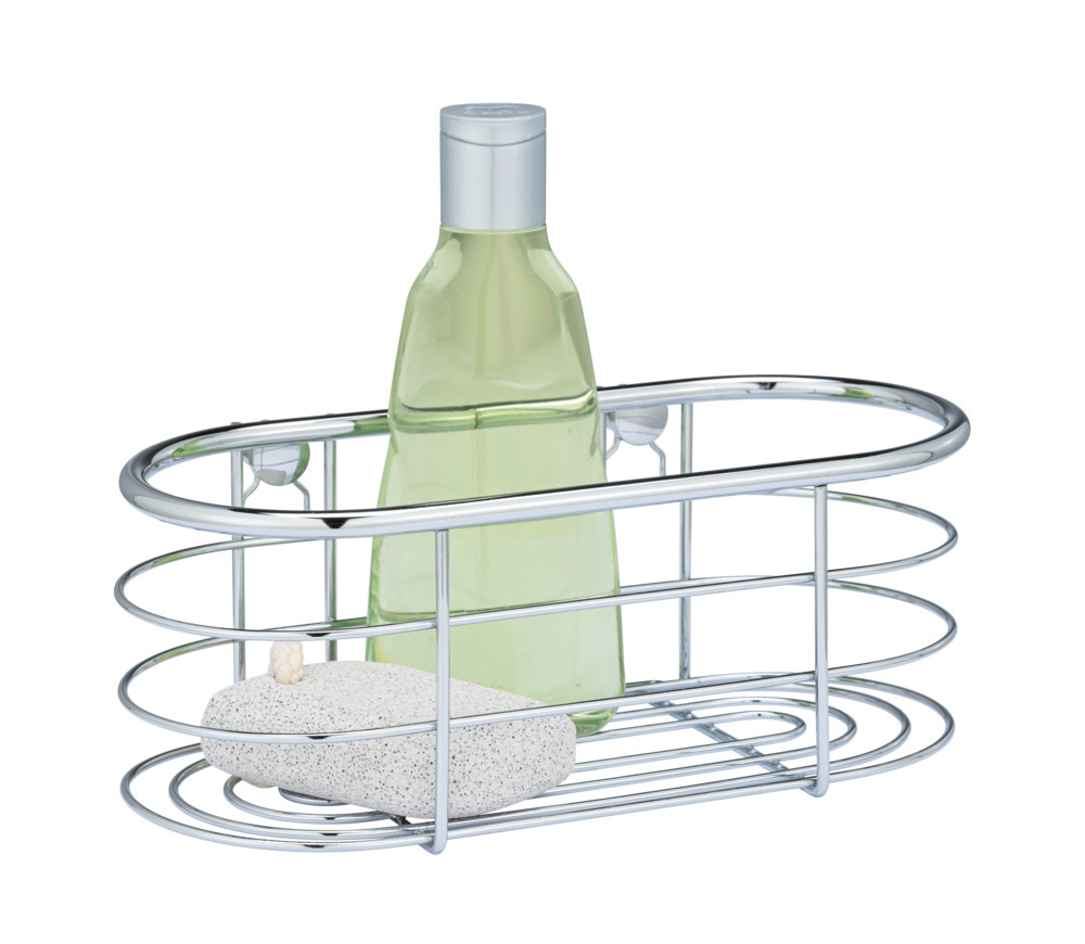 Etagère murale  Panier extra profond pour les flacons de shampooing et de gel douche