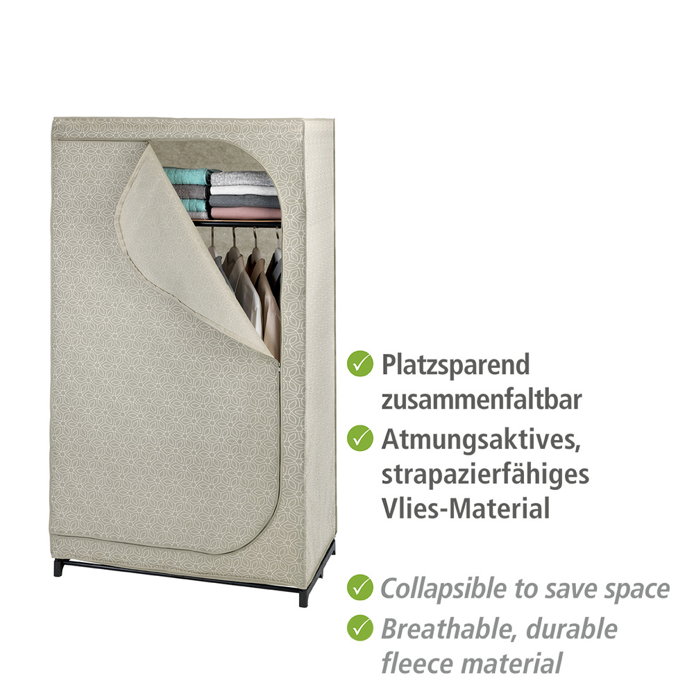 Armoire-penderie avec étagère Balance  Armoire en tissu, armoire pliante