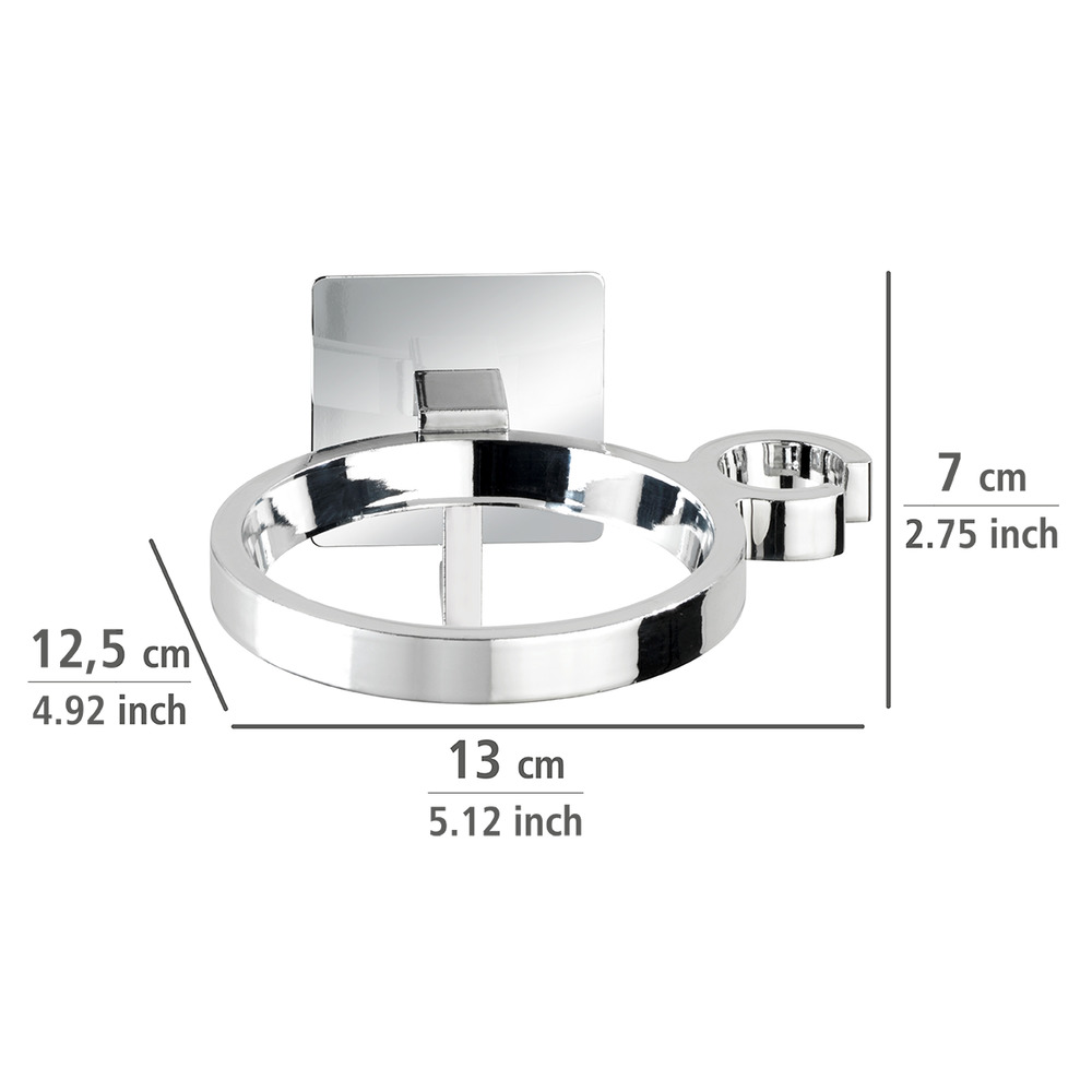 Turbo-Loc® porte sèche-cheveux Quadro  fixer sans percer