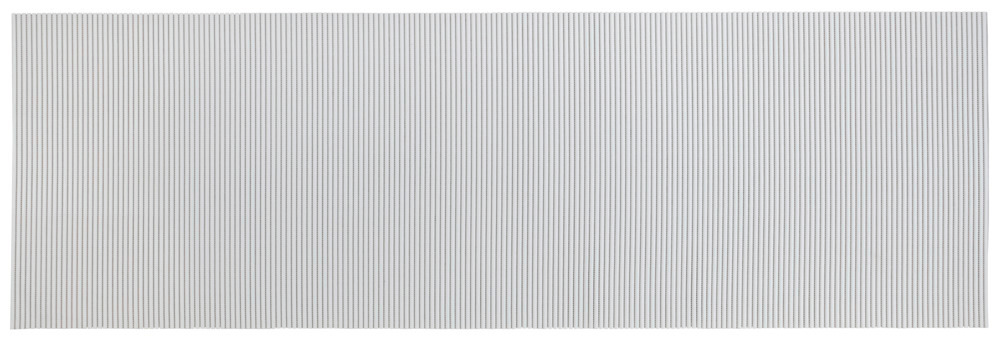 Tapis de bain en mousse souple, 65x200 cm, Uni blanc  usage dans toute la maison, antidérapant