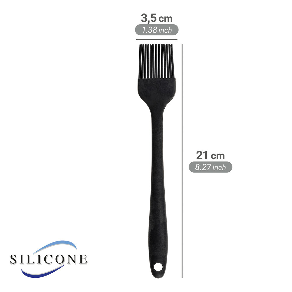 Pinceau en silicone Mod. Pini  pour badigeonner les aliments